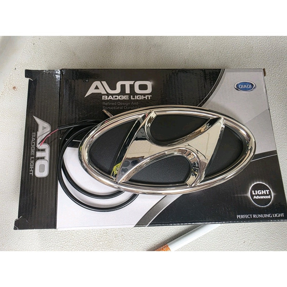 5D Car LED Badge Light Car LED Emblem Light For HYUNDAI Elantra
